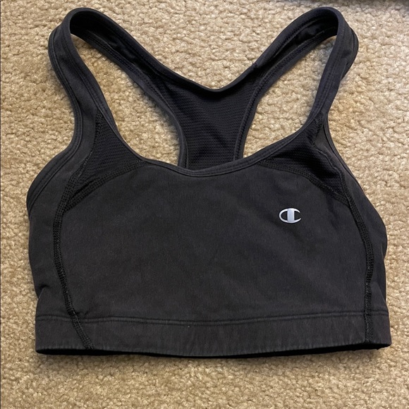 Champion Other - Champion Dark Gray Racerback Sports Bra